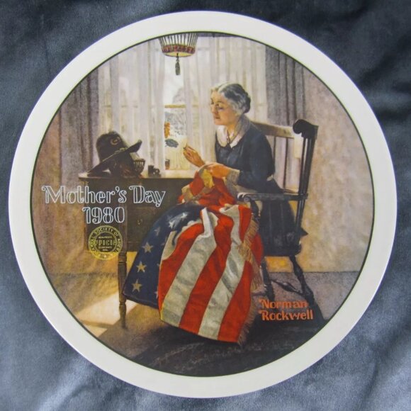Limited Edition Knowles Norman Rockwell Mothers Day Plates Set of 8 1979-1986-SU - Picture 1 of 16